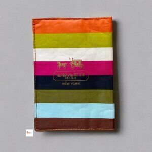 Coach Multicolor Legacy Notebook Cover